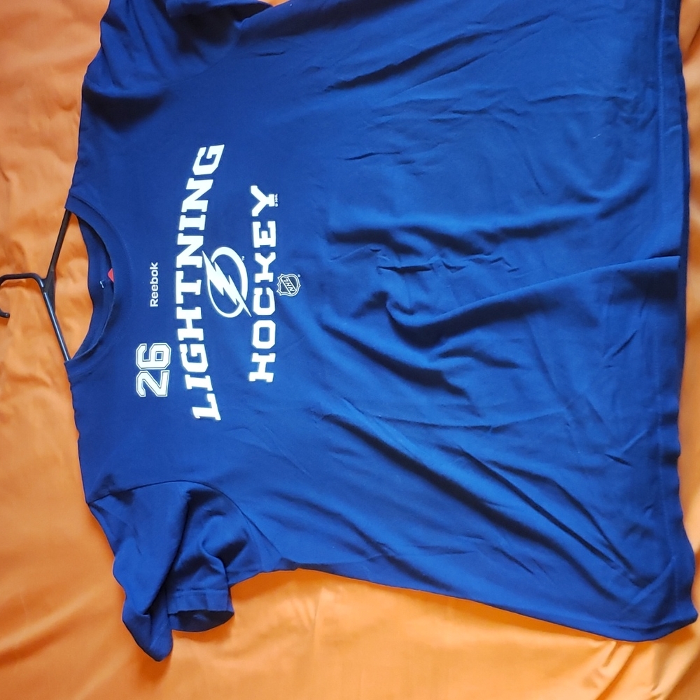 Reebok NHL Tampa Bay Lightning St. Louis Jersey Shirt